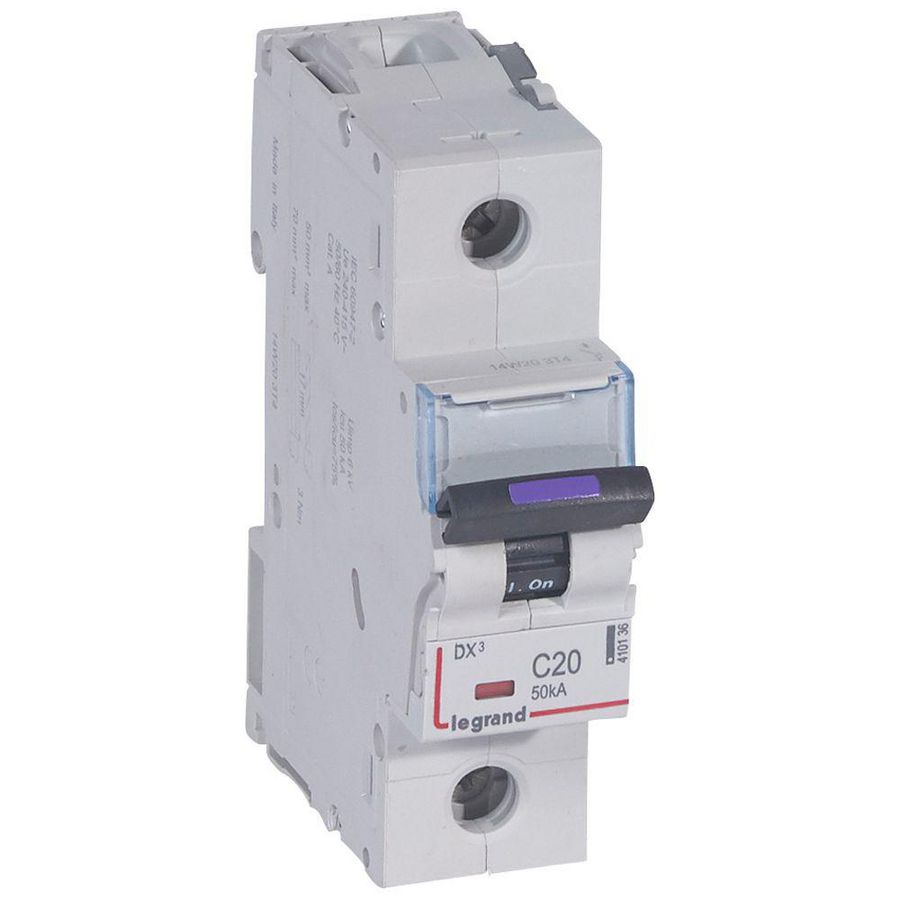 Installatieautomaat MCB DX3 4P C25A 36kA
