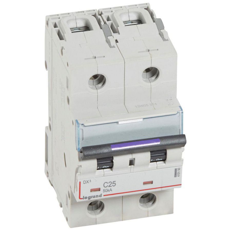 Installatieautomaat MCB DX3 2P C25A 50kA