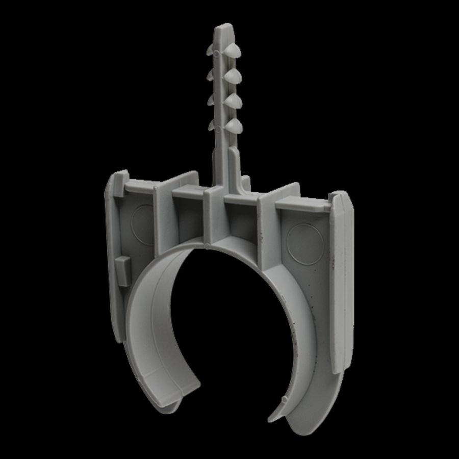 Buisklemplug kunstst halogeenvrij boor 6mm 1 1/2/37-40mm VVE=50