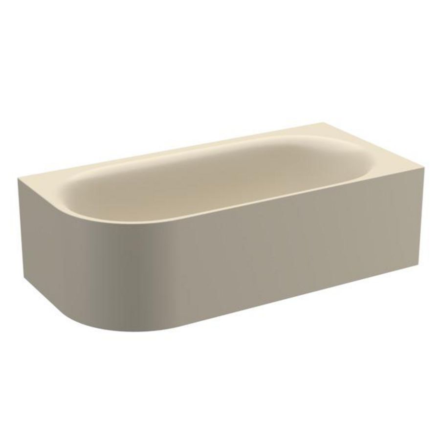 Bad BetteLux Oval V Silhouette 1950×950mm Beige