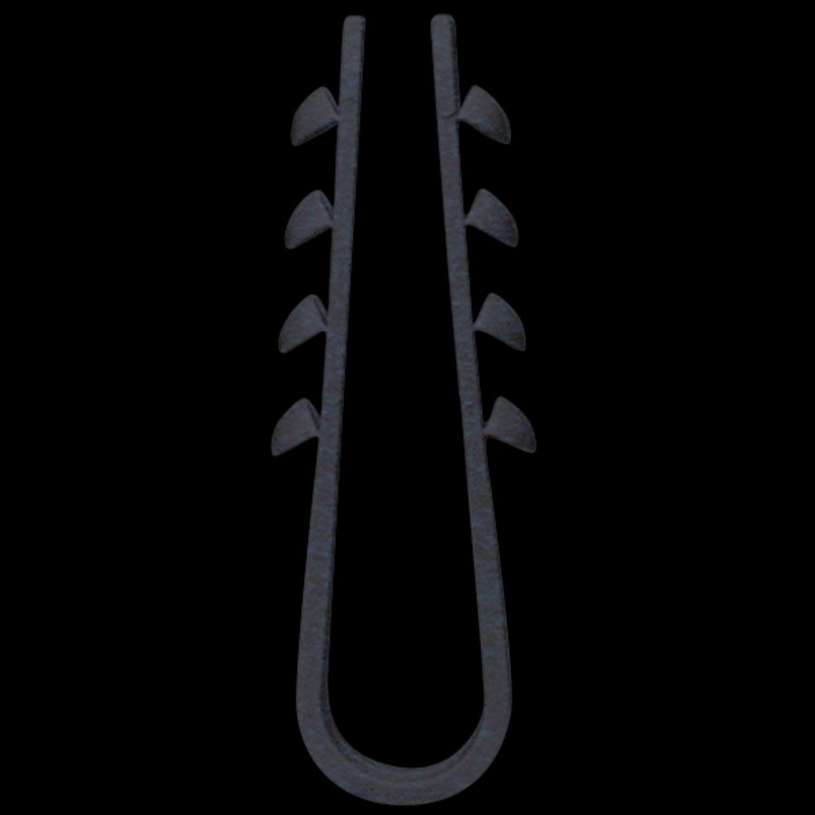 Kunststof bandklemplug halogeenvrij 6 - 20mm zwart VVE=200