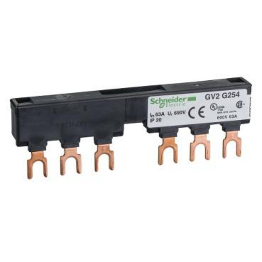 Kam rail 63A 2x3M apparaten 54mm Accessoires TeSy Linergy FT