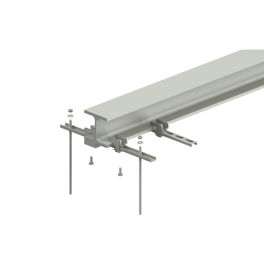 Rail en klem EF15/600 Elvz