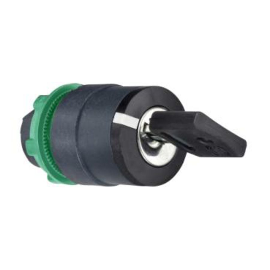 Kop sleutelschakelaar 2 standen 22mm Dom 8D1 Harmony XB5