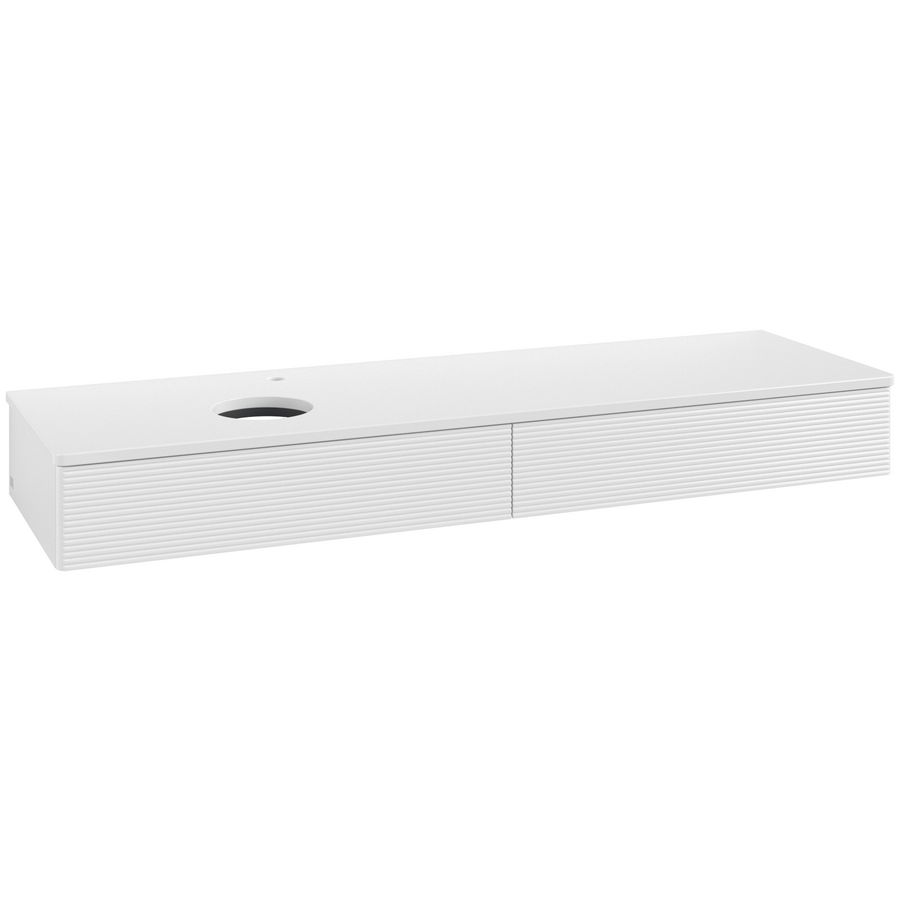 Wastafelonderkast Antao 1600x190x500mm G.White.L K15150GF