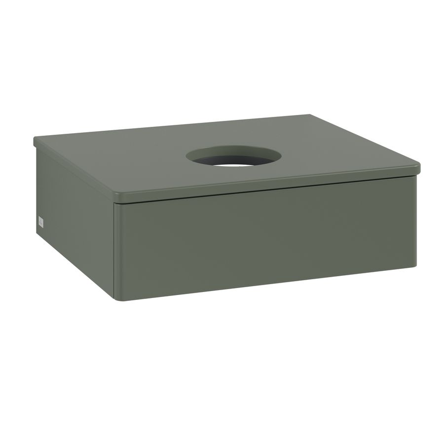 Wastafelonderkast Antao 600x190x500mm L.Green Matt Lacquer L07010HL