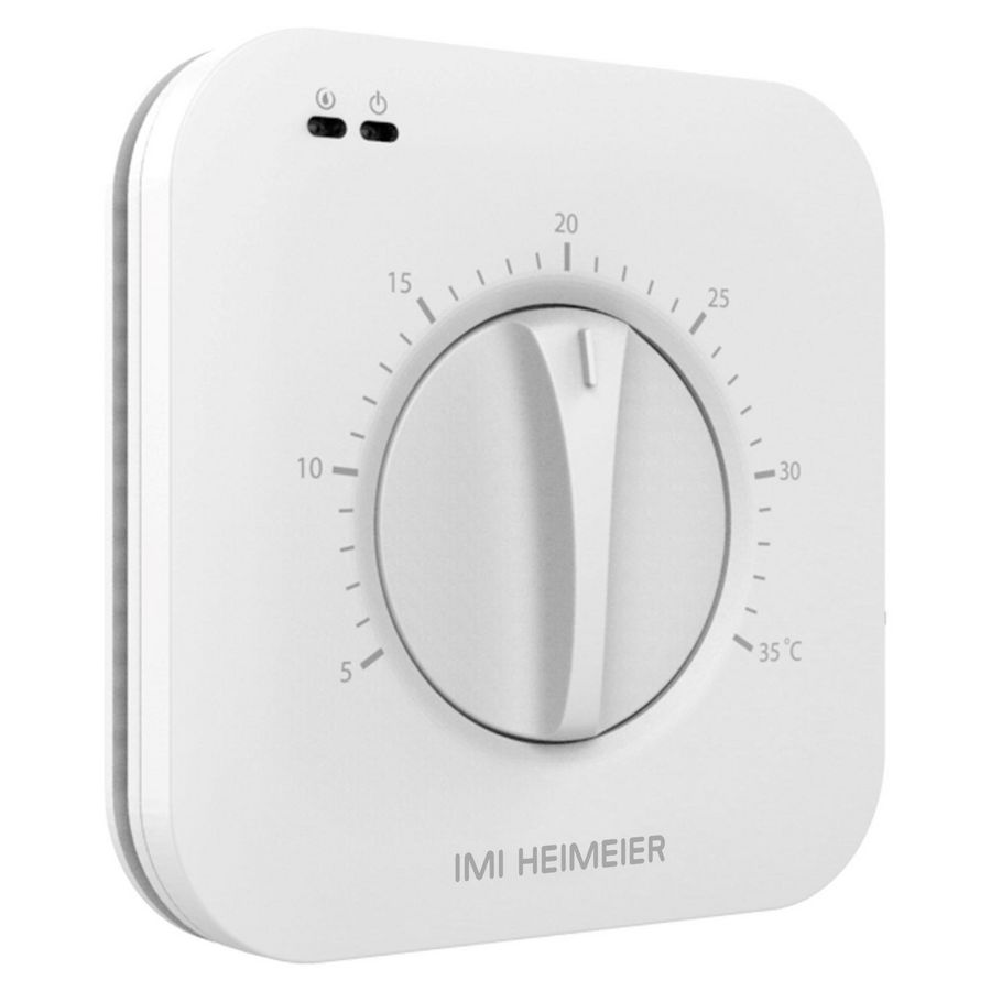Ruimtethermostaat handbediend met regelknop DS-SB V3 voorzien van setback-functie