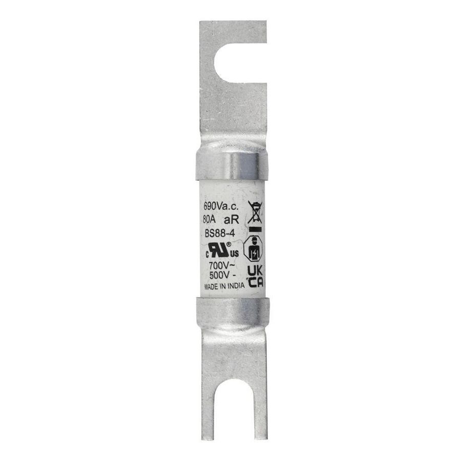 Zekering hoge snelheid 80A AC 690V DC 500V 200kA 37x VVE=5