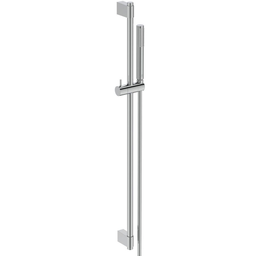 glijstangcombinatie 90cm 1 straalsoort staafhanddouche chroom A761