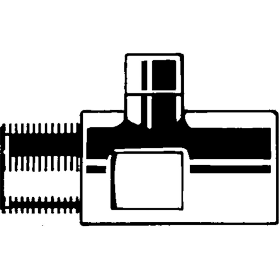 Tussenstuk 1/2" 40mm
