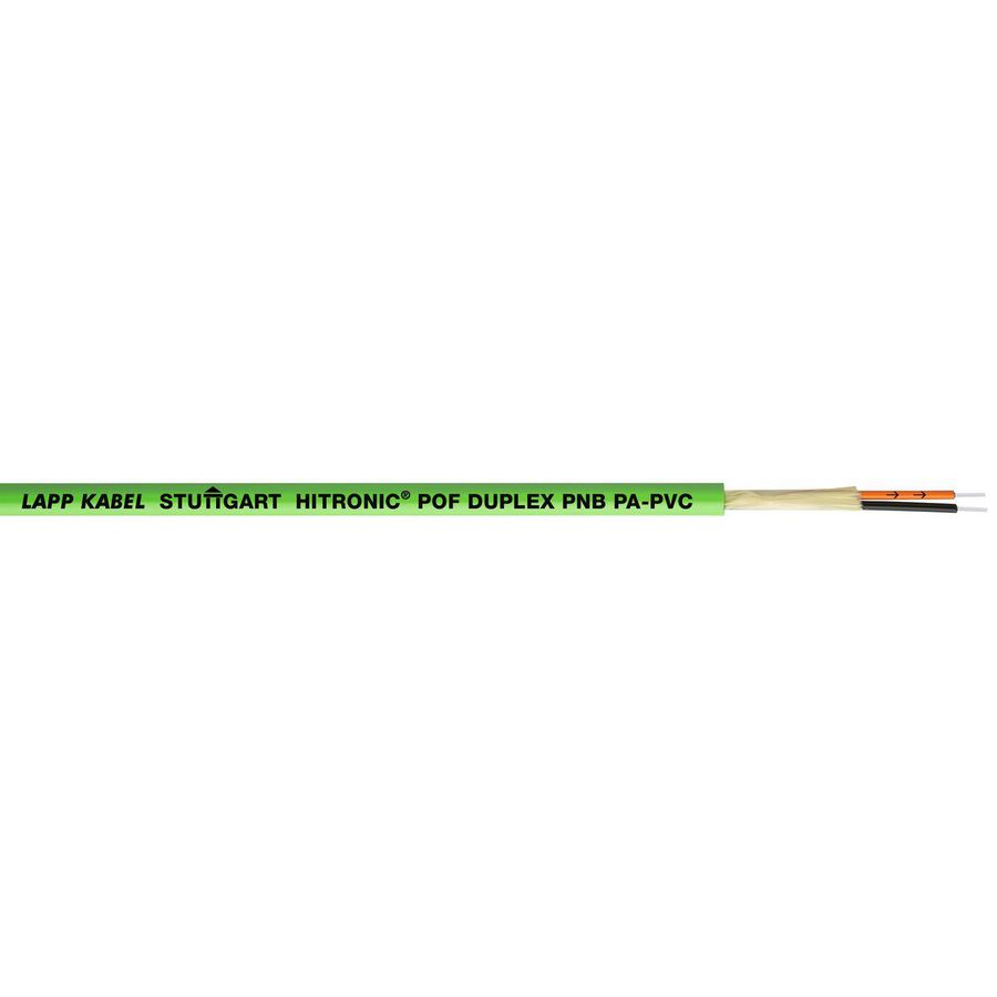 Haspel a 1000m. HITRONIC POF DUPLEX PNB PA-PVC
