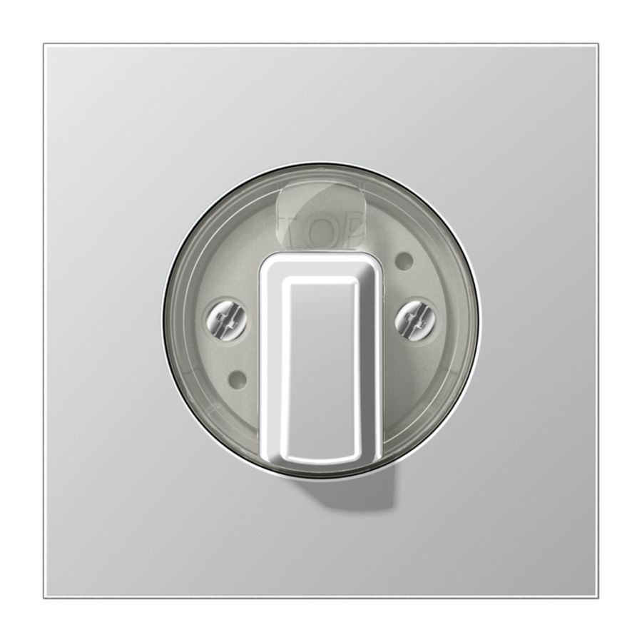 Afdekking draaischakelaar LS aluminium