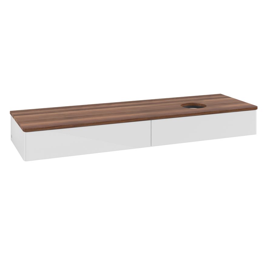 Wastafelonderkast Antao 1600x190x500mm G.White.L K16012GF