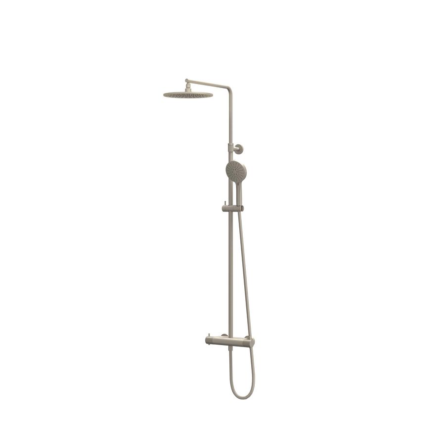 Afbouwdeel regendouche IVY combiset Nexus 1 opbouwthermostaat gebor. nickel CSN1GNBE