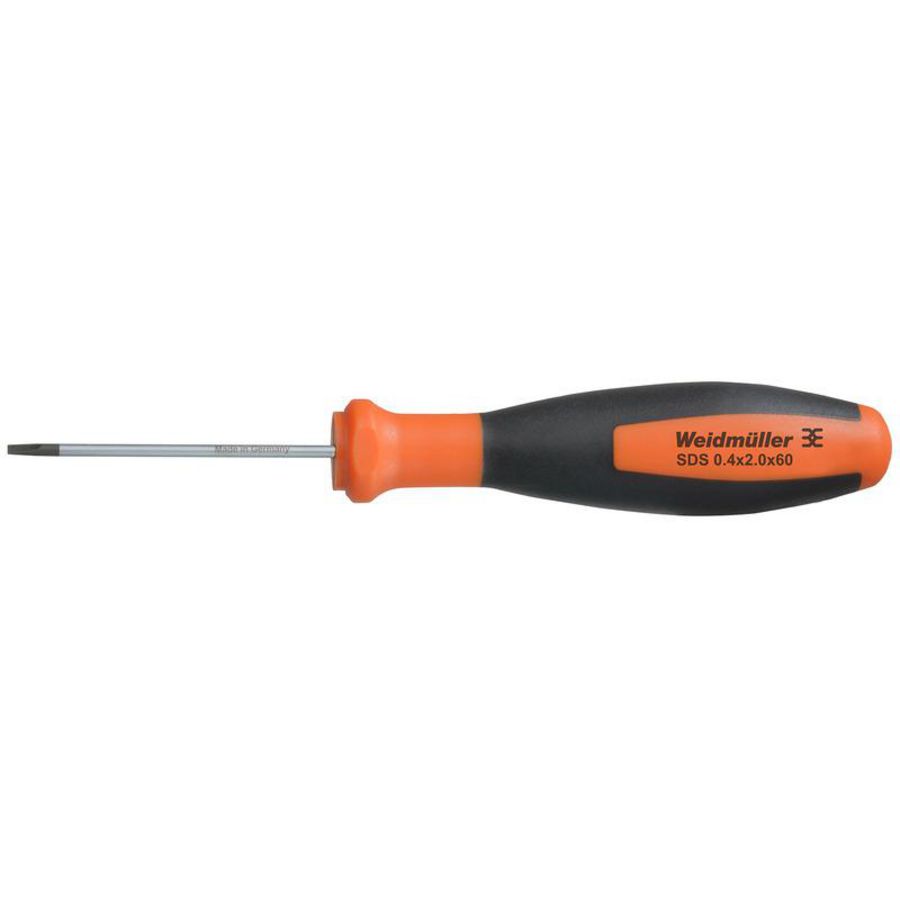 Gesleufde schroevendraaier (A) 0,4mm (B) 2mm 2749260000