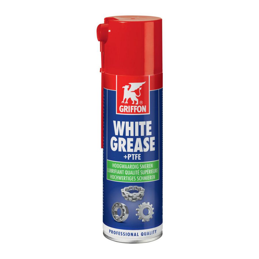 Smeervet White Grease spuitbus a 300ml VVE=12