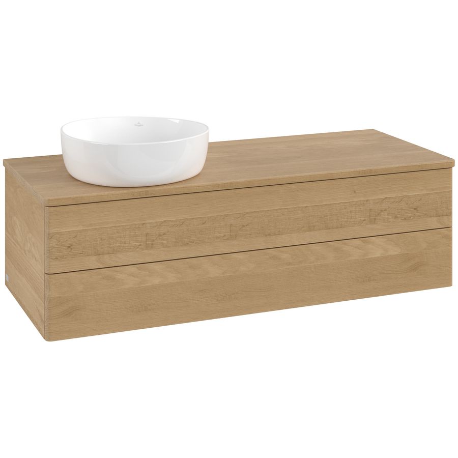 Wastafelonderkast Antao 1200x360x500mm Honey Oak L22011HN
