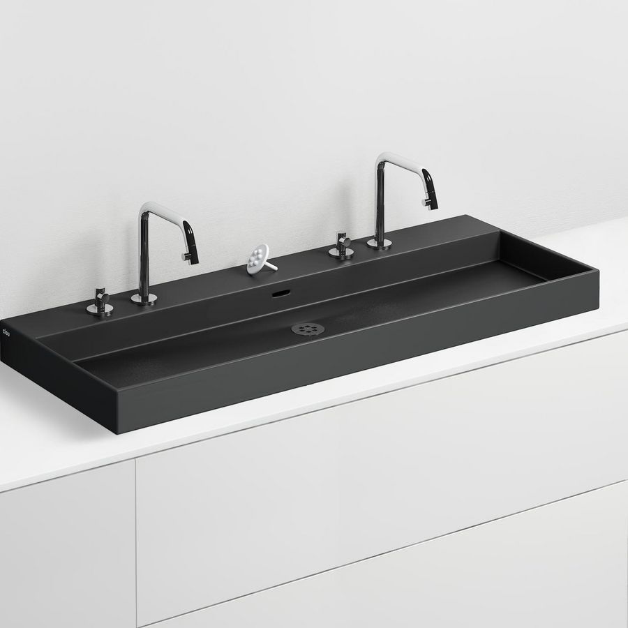 New Wash Me wastafel + 3 voorbewerkte kraangaten CL/02.30438