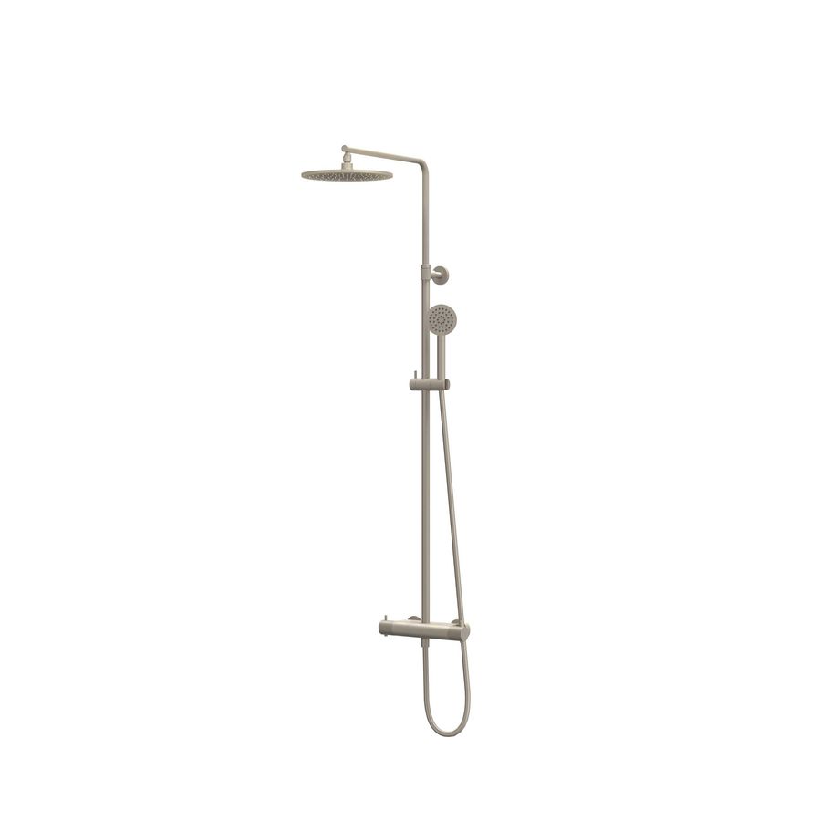 Afbouwdeel regendouche IVY combiset Nexus 1 opbouwthermostaat  gebor. nickel CSN1GNCE