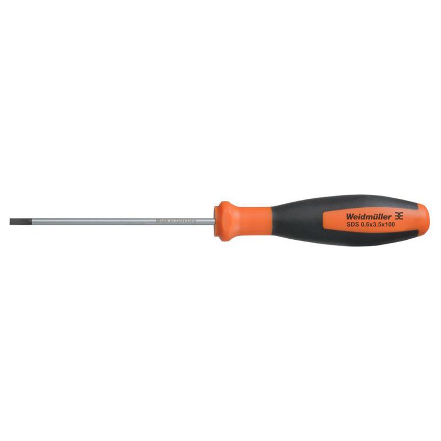 Gesleufde schroevendraaier (A) 0,6mm (B) 3,5mm 2749340000