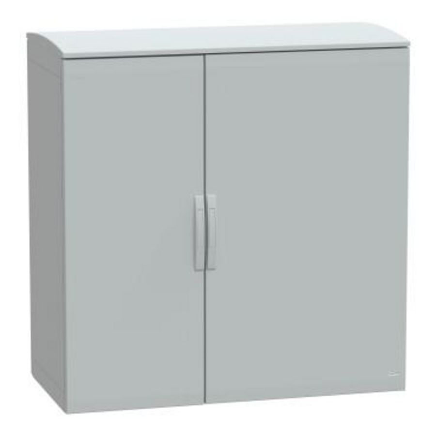 Staande behuizing + dak Polyester IP44 1250x12 Thalassa PLAT