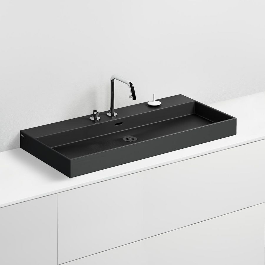 New Wash Me wastafel + 3 voorbewerkte kraangaten CL/02.30434