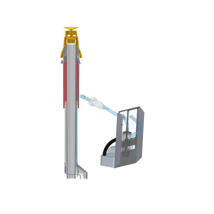 Set dakdoorvoer HR80-100 incl. pomp en neutralisatieset