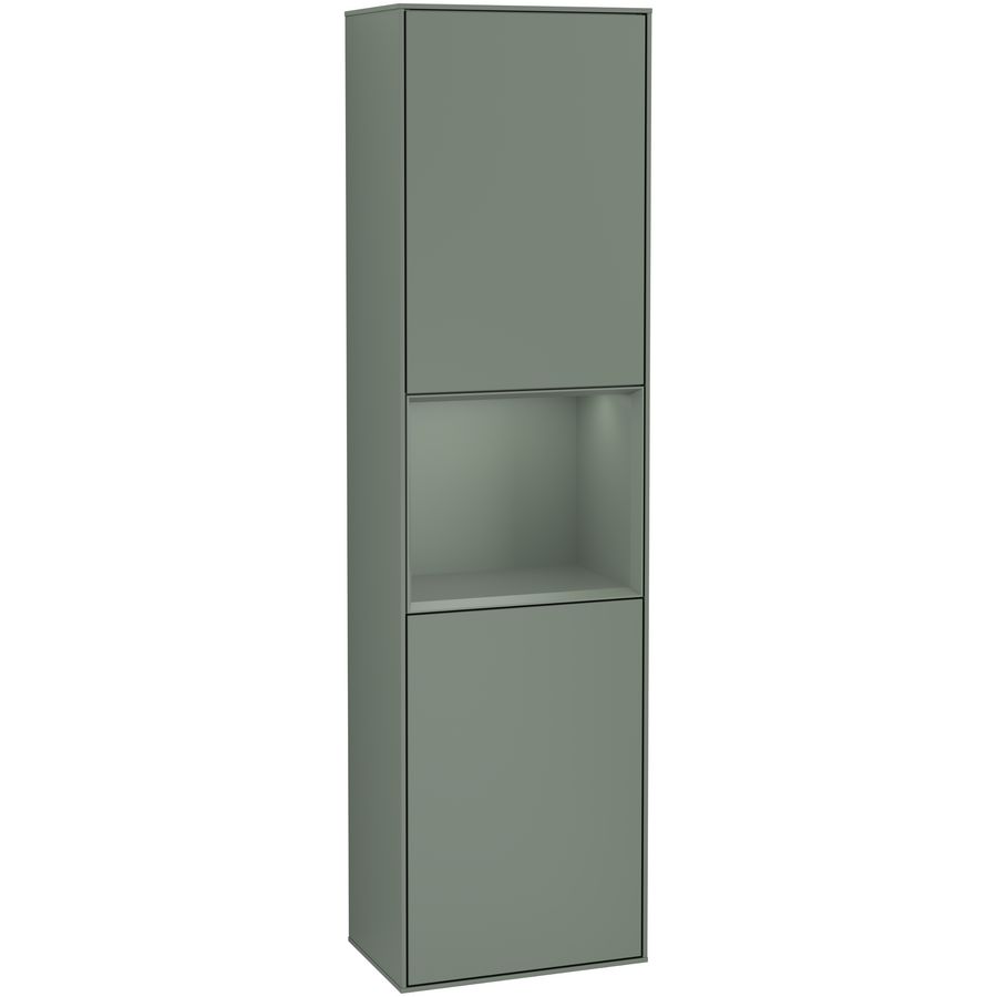 Hoge kast Finion 418x1516x270mm Olive Matt Lacquer F460GMGM
