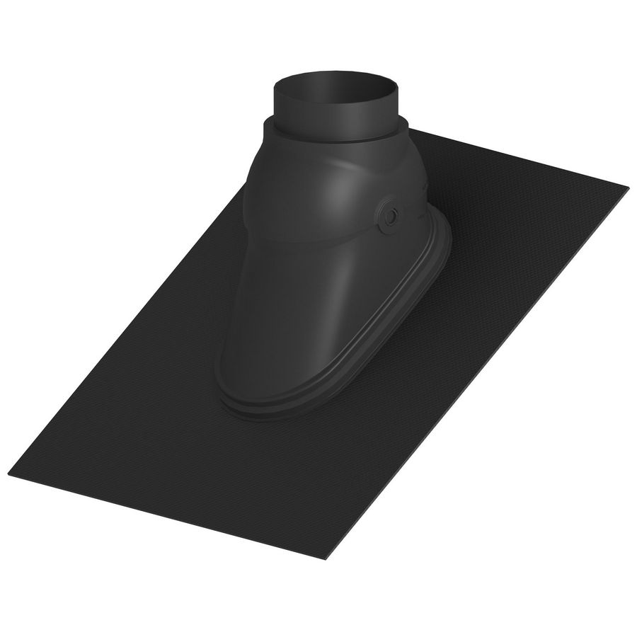 Vervormbare dakplaat 100/150 (15-60° ) zwart
