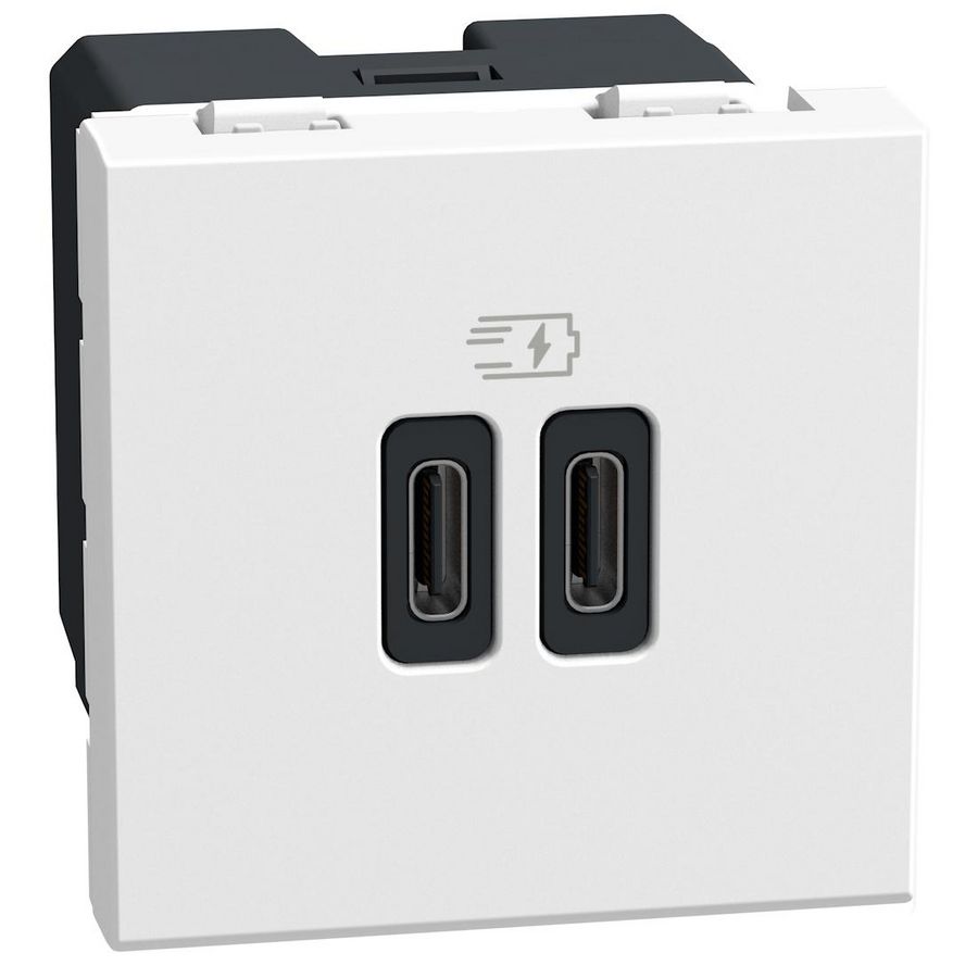 Light Now USB oplader type C+C - 20W Power Delivery - 2 modu