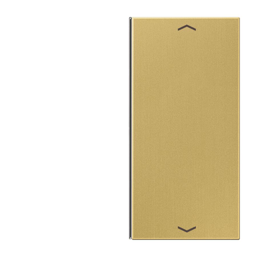 Tastafdekking compleet 2voudig pijl LS mess.kl. KNX