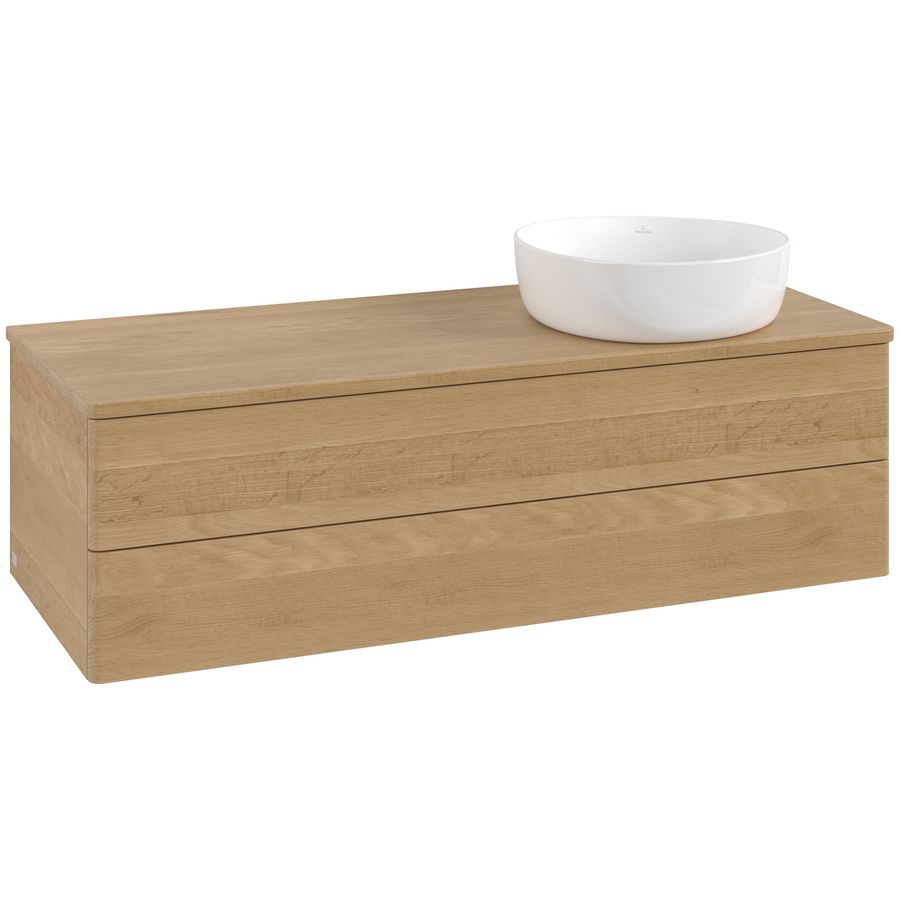 Wastafelonderkast Antao 1200x360x500mm Honey Oak L23011HN