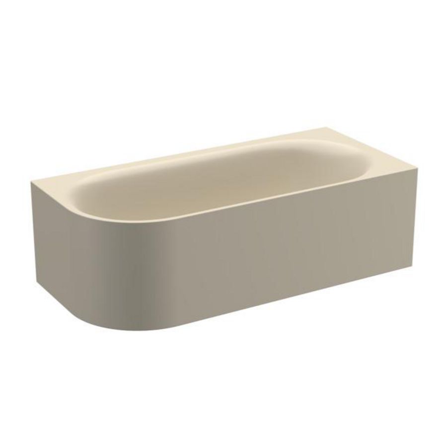 Bad BetteLux Oval V Silhouette 1850×850mm Beige