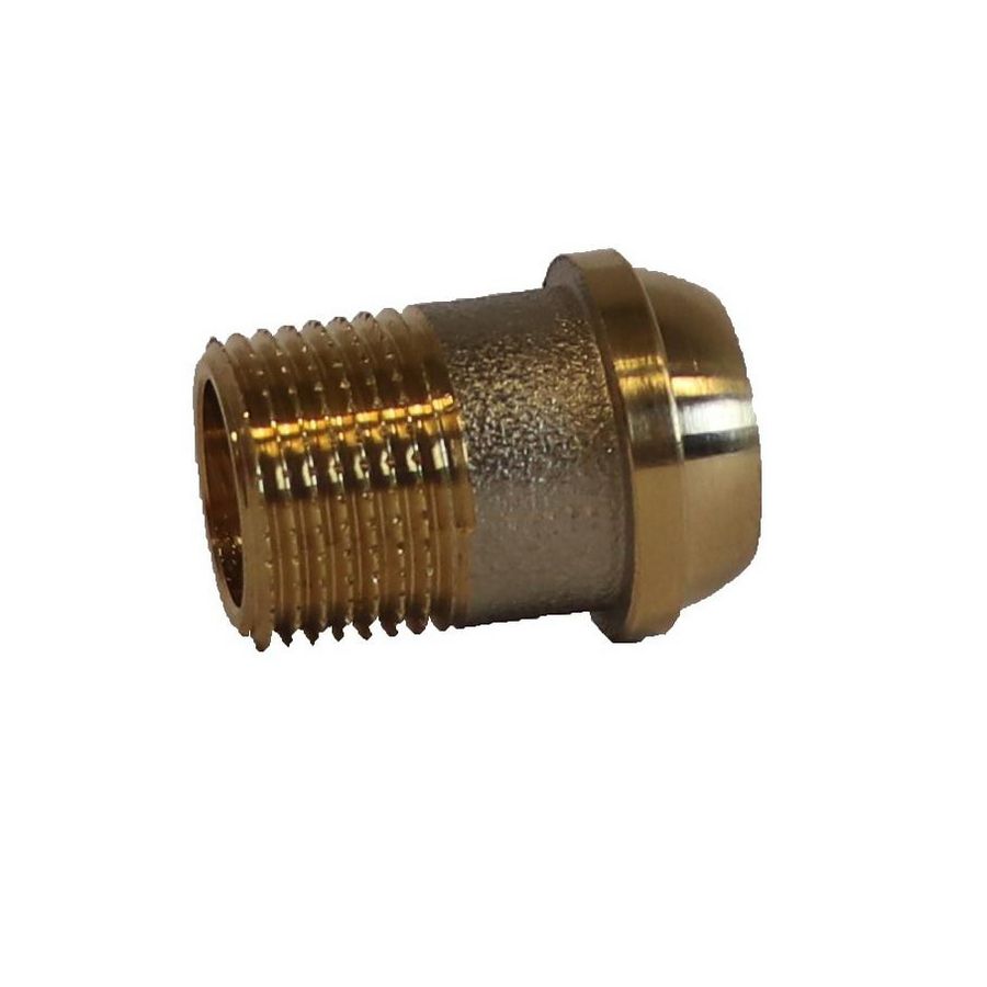 Staartstuk 1/2" 30mm vernikkeld VBR05C81 L382G