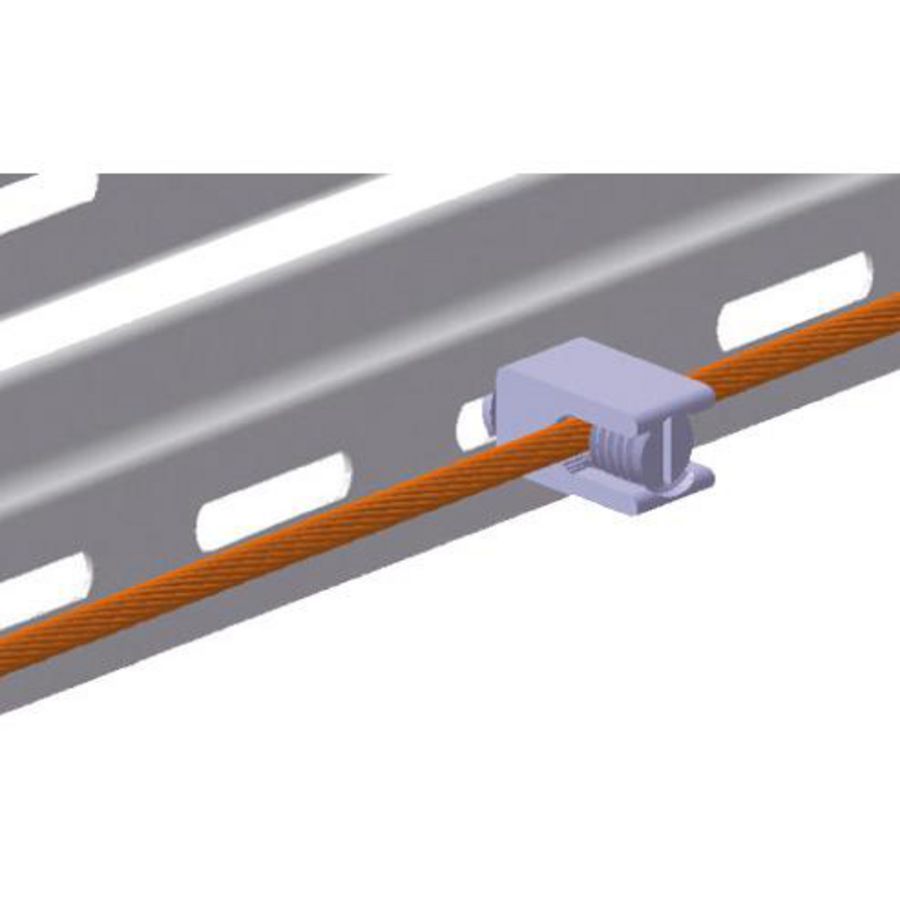 Aardconnector BAT 6x35 Aluminium VVE=25