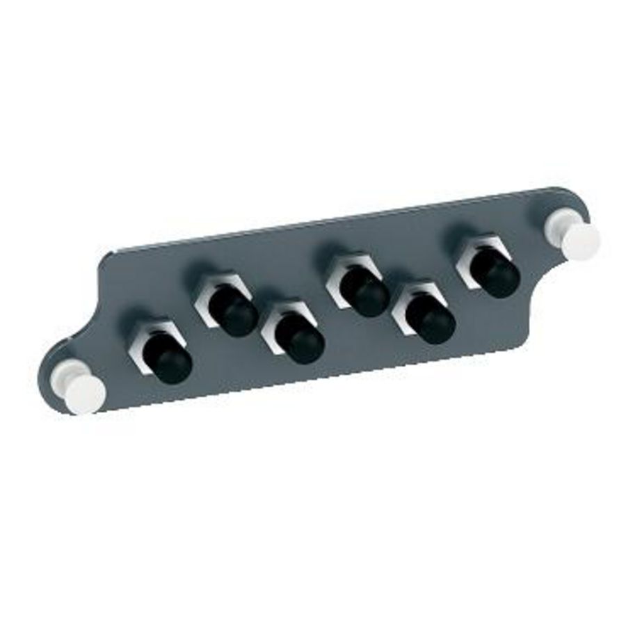 Set a 6st. Afdekplaat adapters glasvezelpaneel multimode