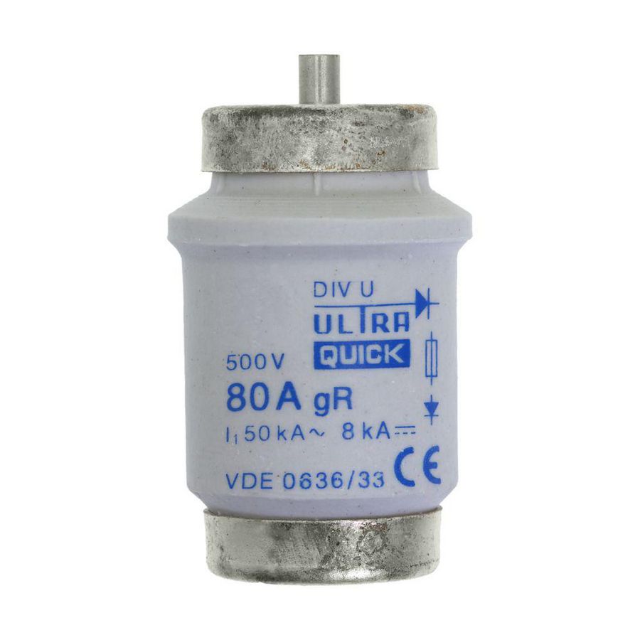 Zekering laagspanning 80A AC 500V D4 aR IEC ultra VVE=3
