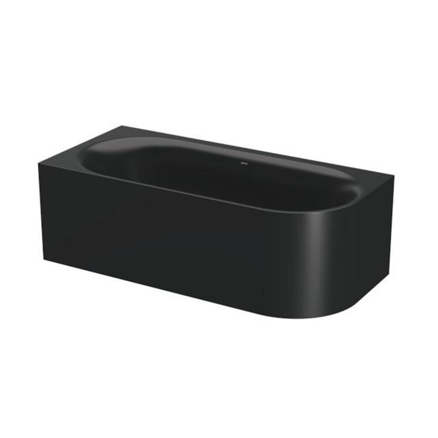 Bad BetteLux Oval IV Silhouette 1750x800mm Ebony