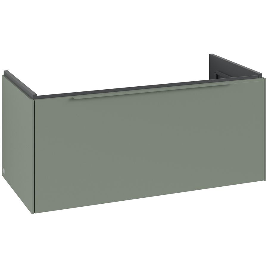 Wastafelonderkastkast SUBWAY 3.0 973x429x478mm Soft Green C56902AF greep monochroom