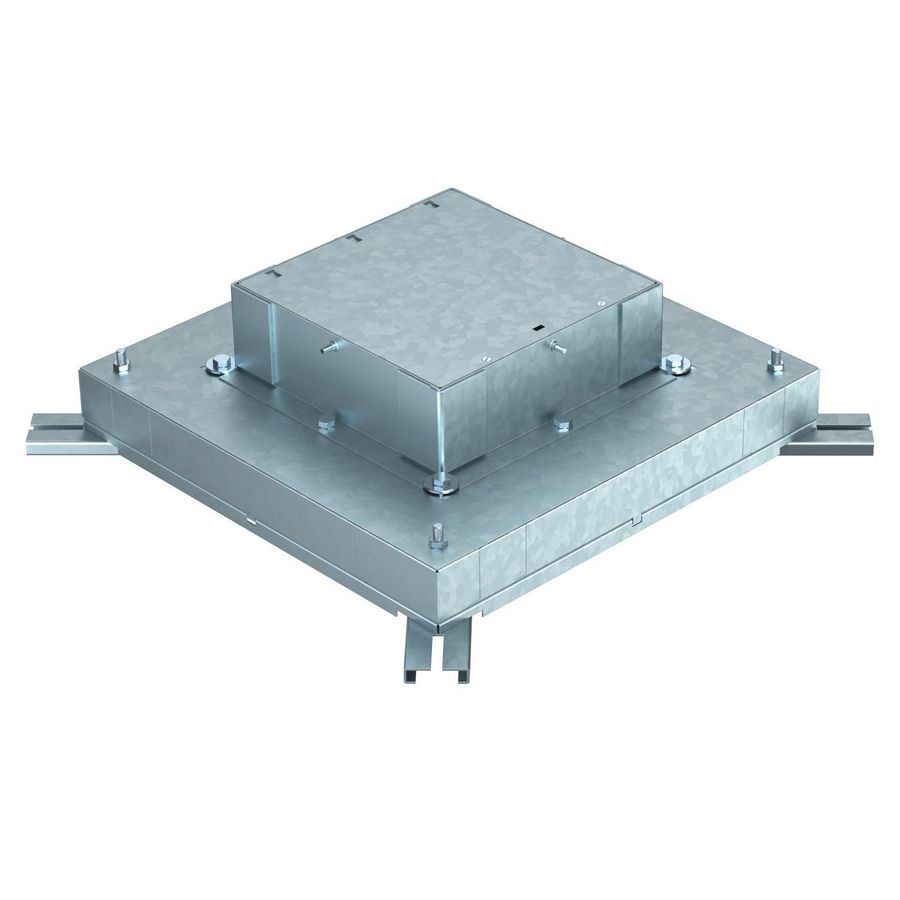 In-concrete box for GES9 440x440x135 Staal sendzimir verzink