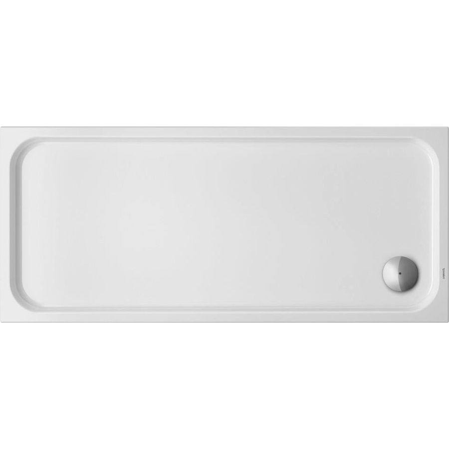 Douchebak D-Code 1600x700mm wit, rechthoekig