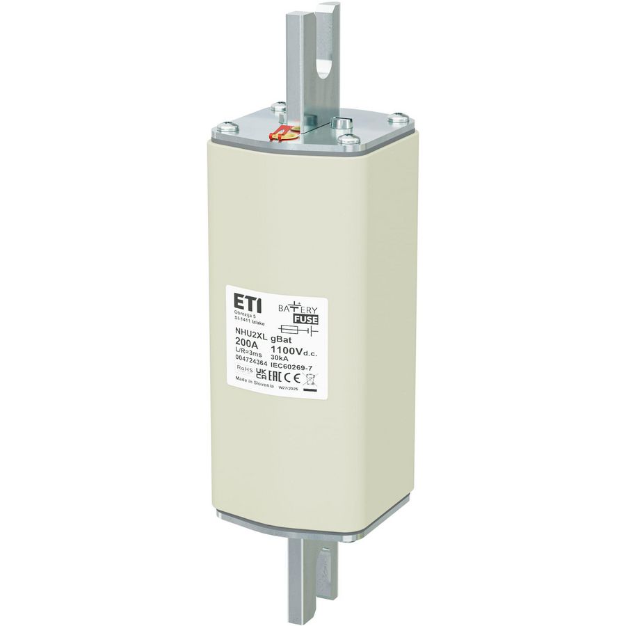 Zekering NHU2XL gBat 200A/1100V DC 4724364