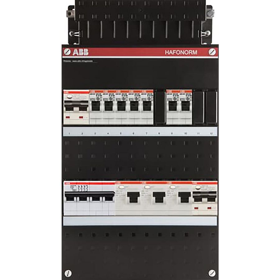 Groepenkast 3-fase 1 40A 4P ALS 63A 4P 30 mA 1SPF006972F0065