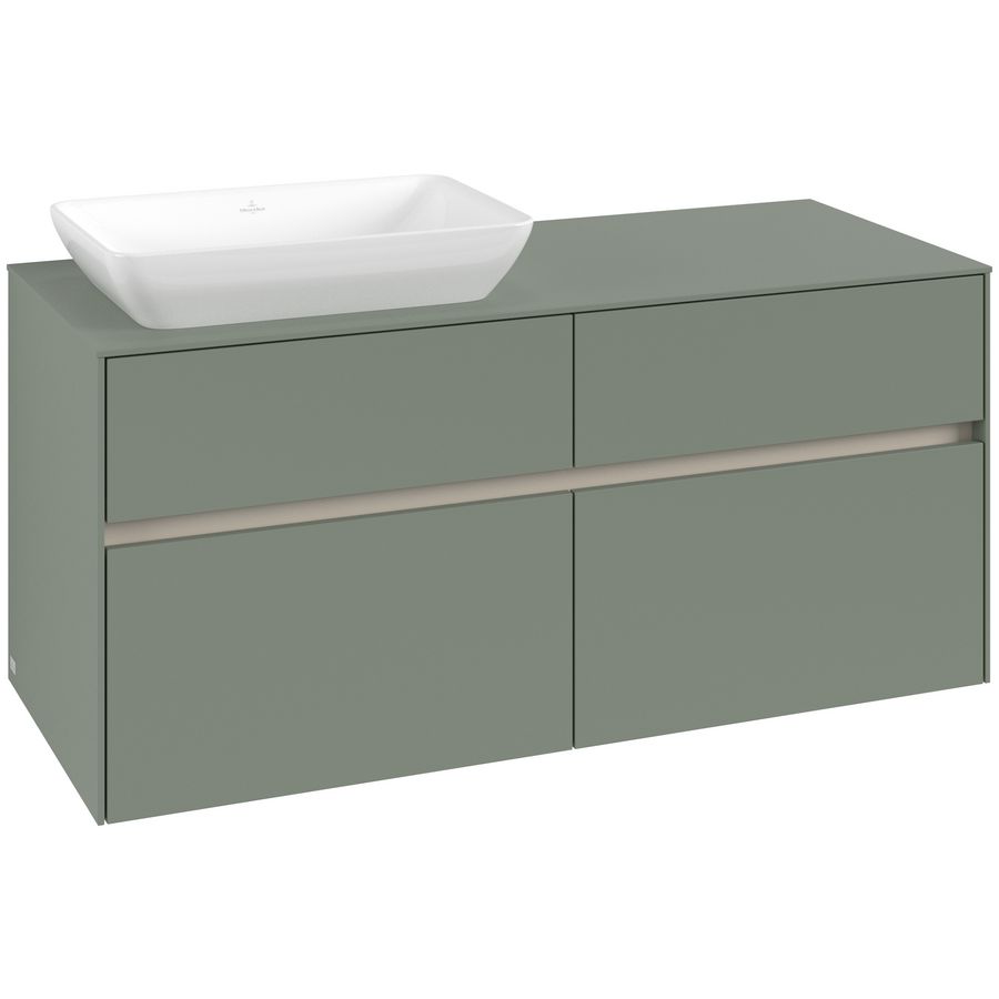 Wastafelonderkast Collaro 1200x548x500mm Soft Green C113B0AF