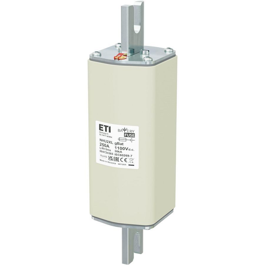 Zekering NHU2XL gBat 250A/1100V DC 4724365