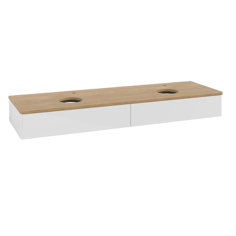 Wastafelonderkast Antao 1600x190x500mm G.White.L K17051GF