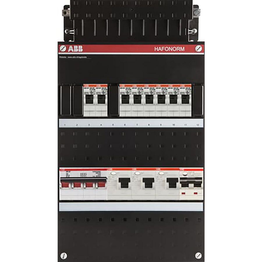 Groepenkast 3-fase 1 40A 4P ALS 63A 4P 30 mA 1SPF006972F0066