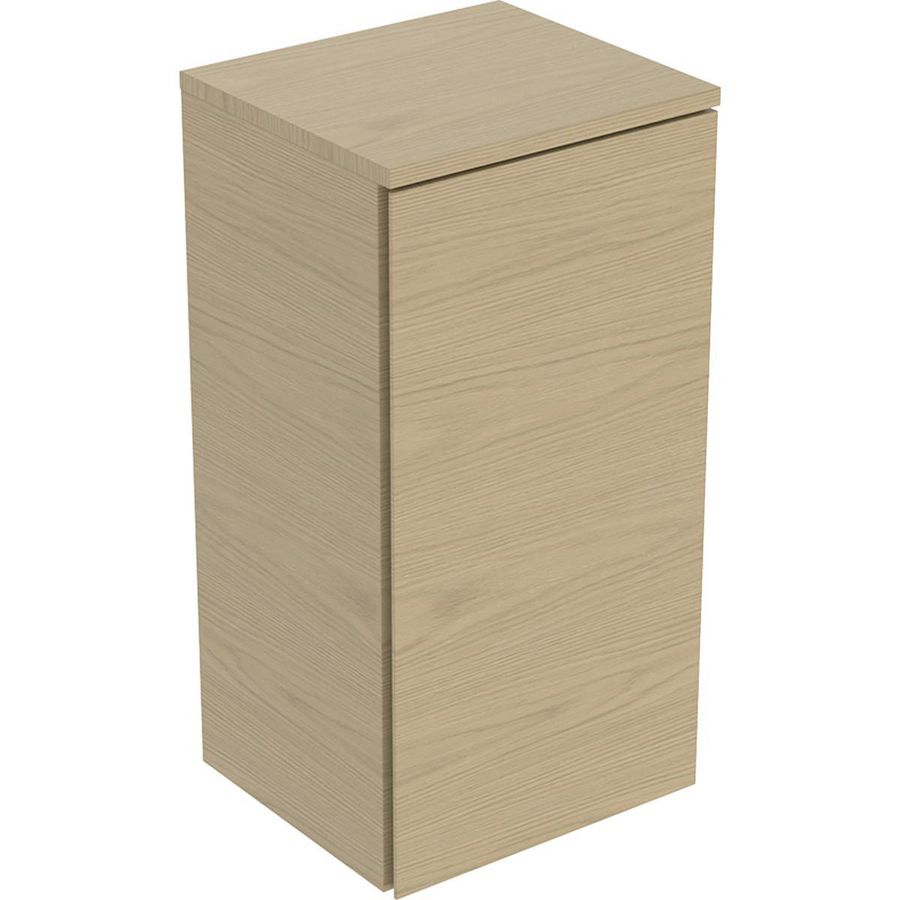 Zijkast 1 deur 33x65x29.7cm eik naturel / Melamine houtstructuur
