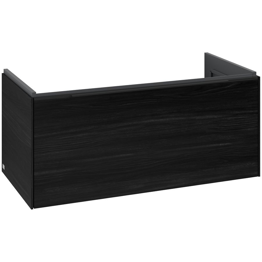 Wastafelonderkastkast SUBWAY 3.0 973x429x478mm Black Oak C56901AB greep Volcano Black