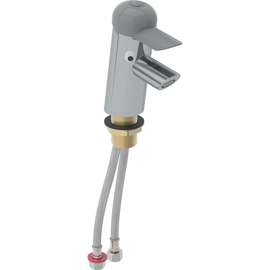 Bambini kinder eenhandel wastafelmengkraan stofgrijs chroom